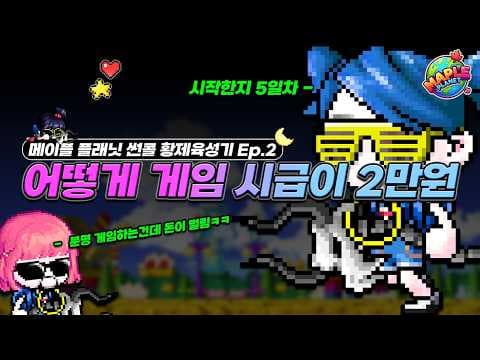 메이플 플래닛 쌀먹: 매어캐(허밋)로 시간당 2만원 버는 법